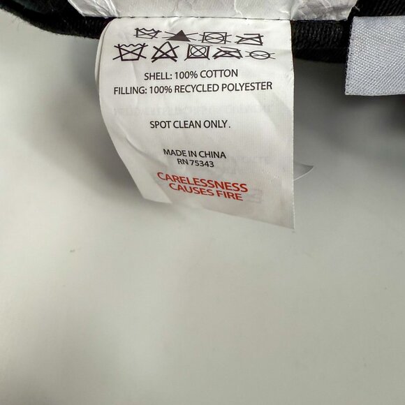 CXL By Christian Lacroix Home Skull Decorative Pillow 100% Cotton Shell - Picture 6 of 7